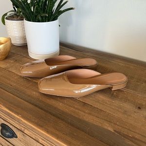 Nude mules Size 9.5 only worn once